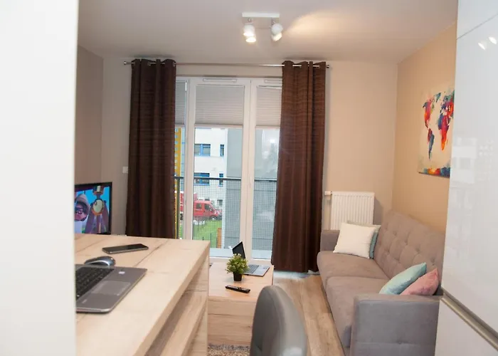 Cybernetyki Mokotow Апартаменты *