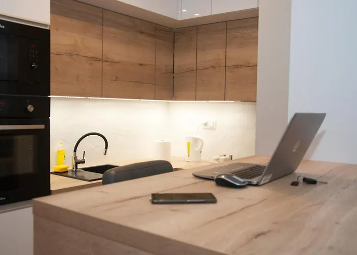 Апартаменты Cybernetyki Mokotow *